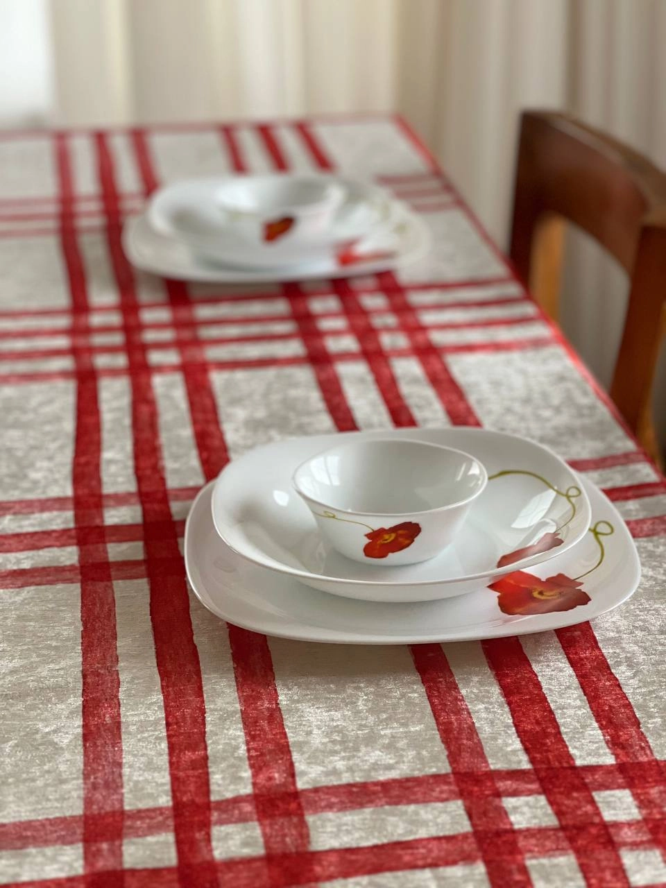 رومیزی ضد لک مخمل کوبیده