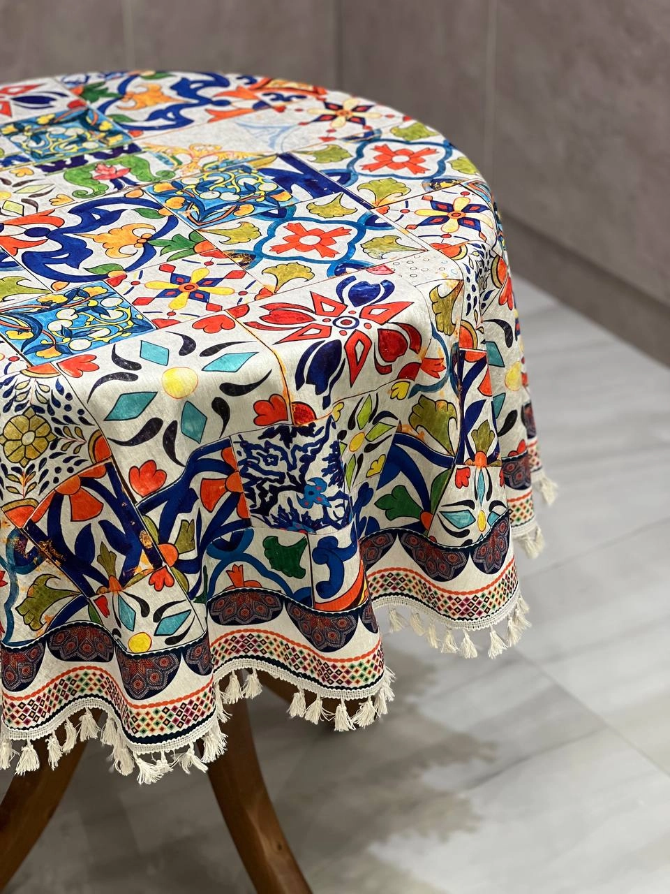 رومیزی ضد لک مخمل کوبیده