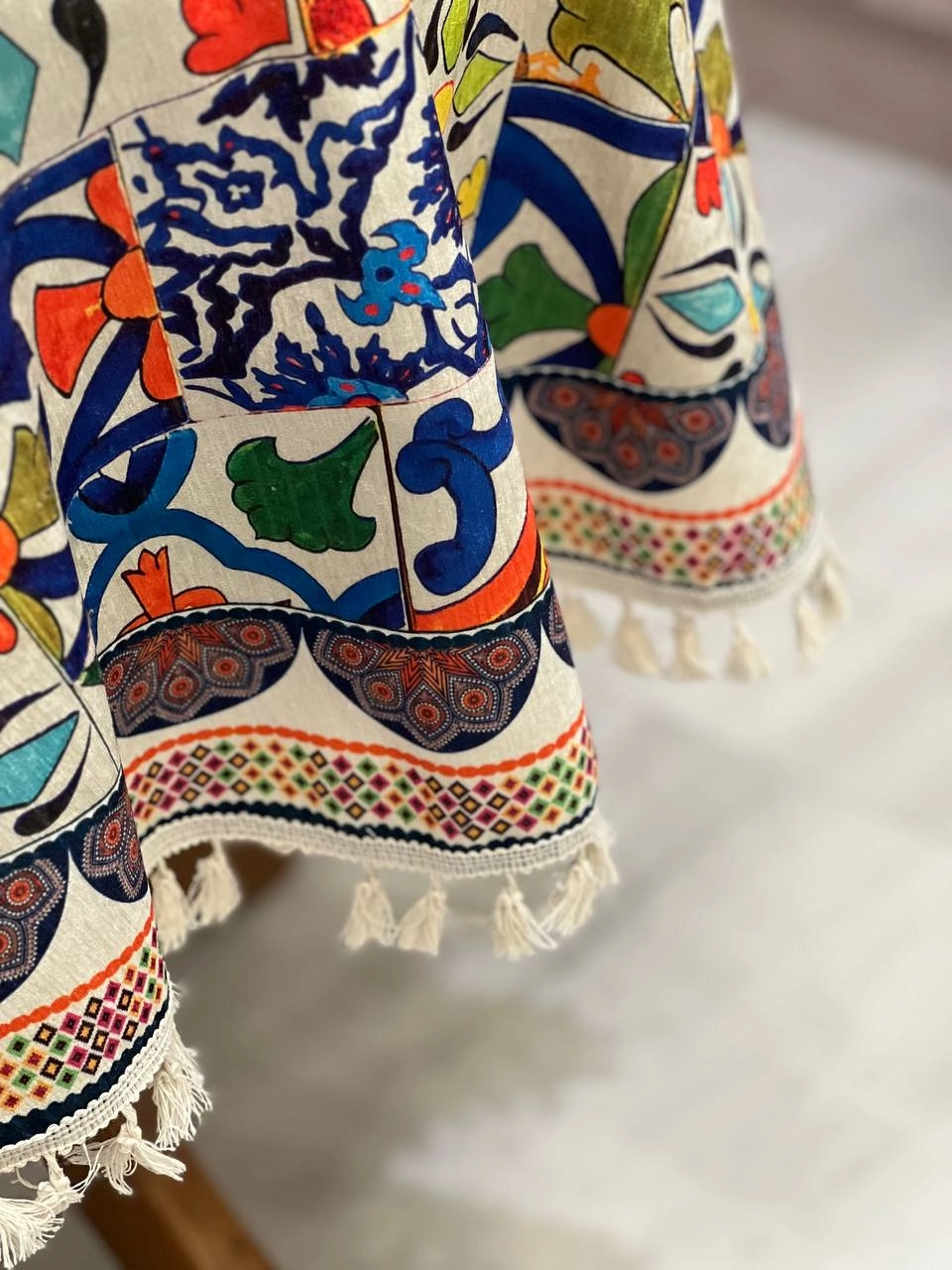 رومیزی ضد لک مخمل کوبیده