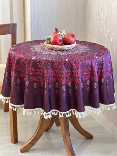 رومیزی ضد لک مخمل کوبیده
